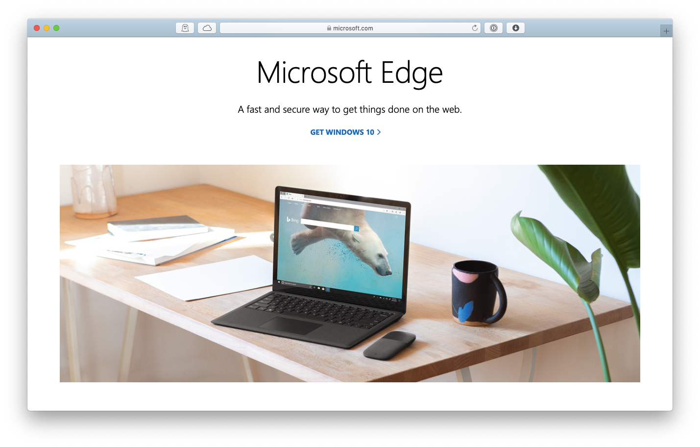 Can you install microsoft edge on macbook pro